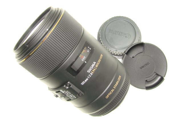 Sigma 105mm f/2.8 DG Macro HSM Optical Stabilizer EX AF Lens For Canon EF