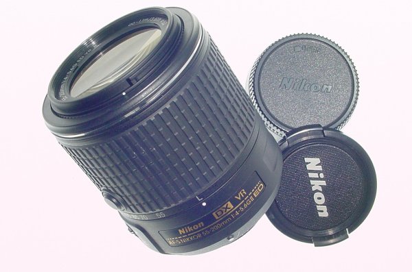 Nikon 55-200mm F/4-5.6G II ED AF-S VR DX Auto Focus Zoom Lens