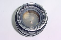 Canon 50mm F/1.4 FD Standard Manual Focus Lens FD Mount - Excellent