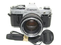 Canon AE-1 35mm SLR Film Manual Camera with Canon 50mm F/1.4 FD Lens