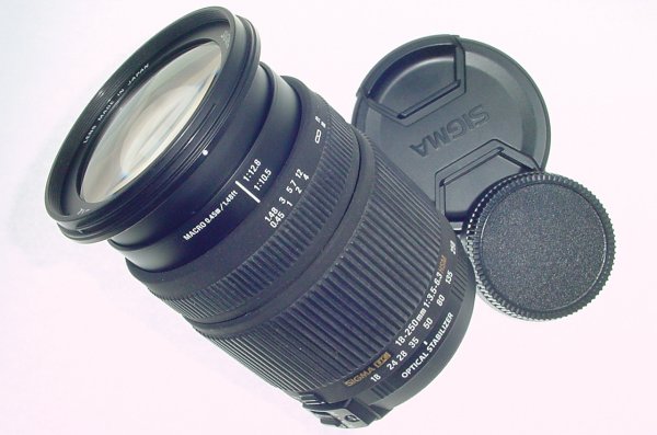 Sigma 18-250mm F/3.5-6.3 DC OS HSM Auto Focus Zoom Lens For Nikon AF