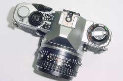 Pentax ME Super 35mm Film Manual SLR Camera with Pentax-M 50mm f/2 smc Lens