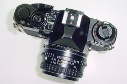 Pentax ME Super 35mm Film Manual SLR Camera with Pentax-M 50mm f/2 smc Lens