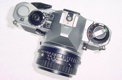 Pentax ME Super 35mm Film Manual SLR Camera with Pentax-M 50mm f/2 smc Lens