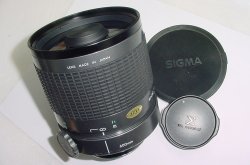 SIGMA 600mm F/8 MIRROR TELEPHOTO Multi Coated Manual Focus Lens For Canon EF