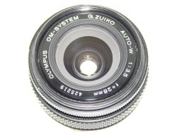 Olympus 28mm F/3.5 Zuiko Auto-W Manual Focus Wide Angle Lens