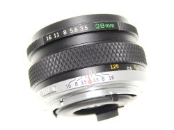 Olympus 28mm F/3.5 Zuiko Auto-W Manual Focus Wide Angle Lens