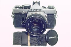 Olympus OM-2N MD 35mm Film SLR Manual Camera with 50mm f/1.8 Zuiko Lens
