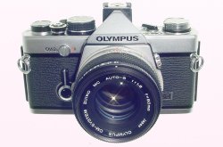 Olympus OM-2N MD 35mm Film SLR Manual Camera with 50mm f/1.8 Zuiko Lens