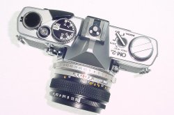 Olympus OM-2N MD 35mm Film SLR Manual Camera with 50mm f/1.8 Zuiko Lens