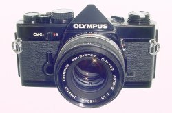 Olympus OM-2N MD 35mm Film SLR Manual Camera with 50mm f/1.8 Zuiko Lens