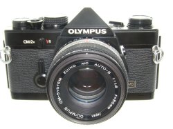 Olympus OM-2N MD 35mm Film SLR Manual Camera with 50mm f/1.8 Zuiko Lens