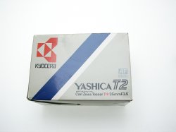 Yashica T2 35mm Film Point & Shoot Camera 35/3.5 Carl Zeiss Lens