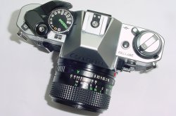 Canon AE-1 Program 35mm SLR Film Manual Camera with Canon 50mm F/1.4 FD Lens
