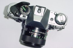 Canon AE-1 Program 35mm SLR Film Manual Camera with Canon 50mm F/1.4 FD Lens