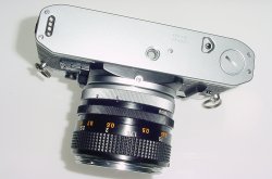 Canon AE-1 Program 35mm SLR Film Manual Camera with Canon 50mm F/1.4 FD Lens