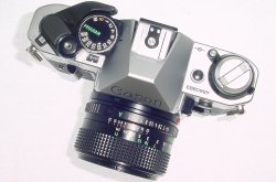 Canon AE-1 Program 35mm SLR Film Manual Camera with Canon 50mm F/1.4 FD Lens