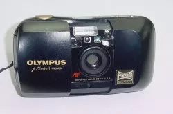 Olympus U [mju:] Muji-1 Panorama 35mm Film Point & Shoot Compact Camera ...