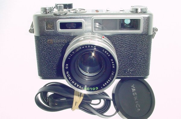 Yashica Electro 35 GS 35mm Film Rangefinder Camera with 45mm F/1.7 Lens