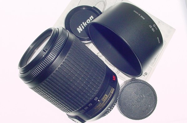 Nikon 55-200mm F/4-5.6G ED AF-S VR DX Auto Focus Zoom Lens