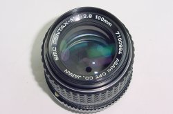 Pentax 100mm F/2.8 SMC ASAHI OPT. CO., Manual Focus Portrait Lens