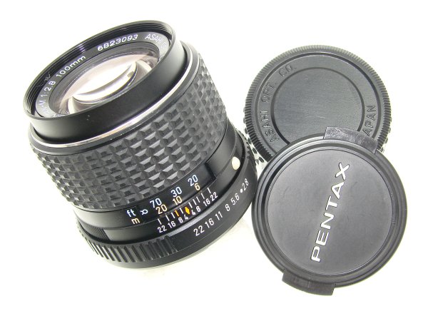 Pentax 100mm F/2.8 SMC ASAHI OPT. CO., Manual Focus Portrait Lens