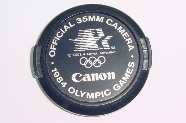 Canon 52mm 1980 L.A. Olympic Committee 1984 Olympic Games 35mm Camera Lens Cap