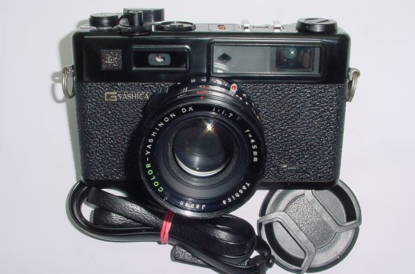 YASHICA ELECTRO 35 GTN 35mm Film Rangefinder Camera with 45mm F/1.7 Lens