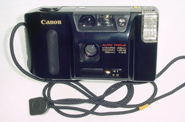 Canon Sprint Auto Focus MACRO 45cm Point & Shoot 35mm Film Camera 35/3.5 Lens