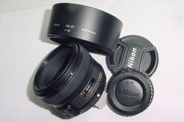 Nikon 50mm F/1.8G AF-S NIKKOR Standard Lens