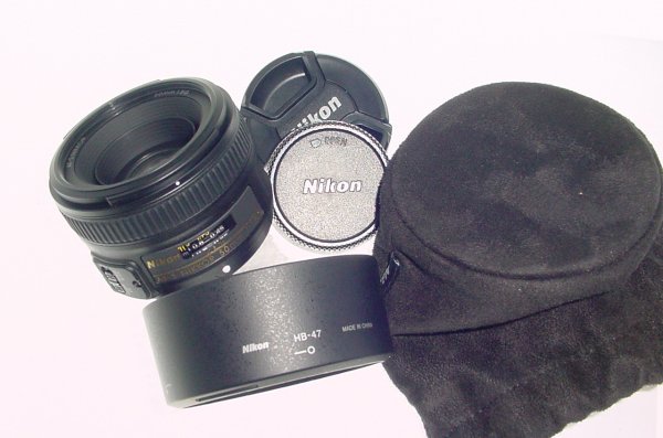 Nikon 50mm F/1.8G AF-S NIKKOR Standard Lens