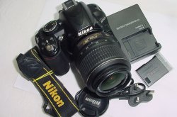 Nikon D3100 14.2MP Digital SLR Camera + Nikon 18-55mm F/3.5-5.6 GII DX Zoom Lens