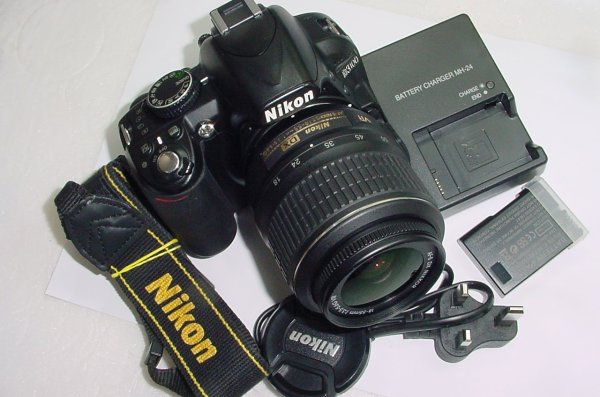 Nikon D3100 14.2MP Digital SLR Camera + Nikon 18-55mm F/3.5-5.6 GII DX Zoom Lens