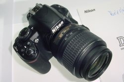 Nikon D3100 14.2MP Digital SLR Camera + Nikon 18-55mm F/3.5-5.6 GII DX Zoom Lens