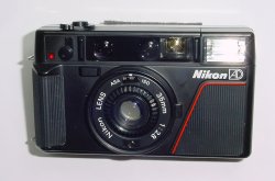 Nikon L35 AD 35mm Film Point and Shoot Compact Camera with 35mm F/2.8 Lens