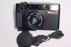 Nikon L35 AD 35mm Film Point and Shoot Compact Camera with 35mm F/2.8 Lens