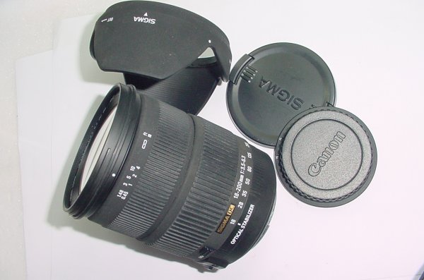 Sigma 18-200mm F/3.5-6.3 DC OS Auto Focus Zoom Lens For Canon EF Mount