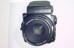 Bronica ETRSi Medium Format Film Camera + Zenzanon 75/2.8 EII Lens