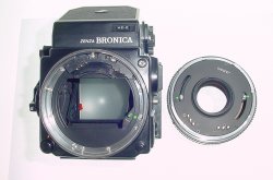 Bronica ETRSi Medium Format Film Camera + Zenzanon 75/2.8 EII Lens