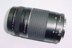 Canon 75-300mm F/4-5.6 III USM EF Auto and manual Focus Zoom Lens - Mint