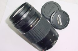 Canon 75-300mm F/4-5.6 III USM EF Auto and manual Focus Zoom Lens - Mint