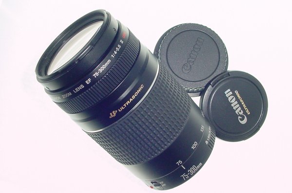 Canon 75-300mm F/4-5.6 III USM EF Auto and manual Focus Zoom Lens