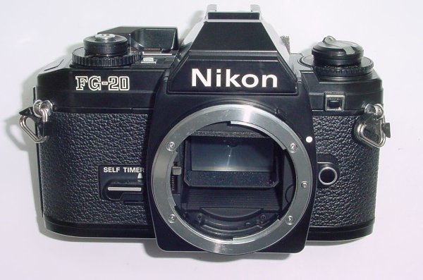 Nikon FG-20 35mm Film SLR Manual Camera Body