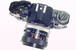 Canon A-1 35mm SLR Film Manual Camera with Canon 50mm F/1.4 FD Lens