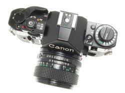 Canon A-1 35mm SLR Film Manual Camera with Canon 50mm F/1.4 FD Lens