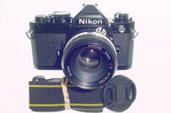 Nikon FM 35mm Film SLR Manual Camera + Nikon 50mm F/2 Nikkor Lens
