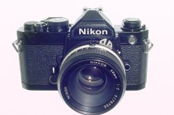 Nikon FM 35mm Film SLR Manual Camera + Nikon 50mm F/2 Nikkor Lens
