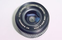 Minolta 35mm F/2.8 MD W.ROKKOR Manual Focus Wide Angle Lens