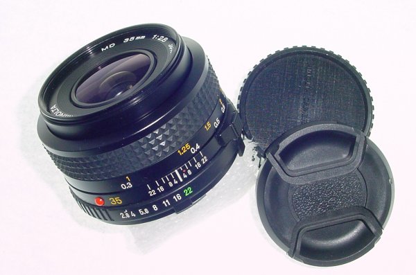Minolta 35mm F/2.8 MD Manual Focus Wide Angle Lens