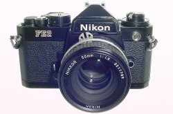Nikon FE2 35mm Film SLR Manual Camera with Nikon 50mm F/1.8 NIKKOR AI Lens